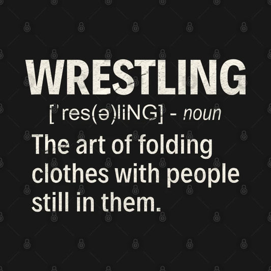 Wrestling Funny Hoodie