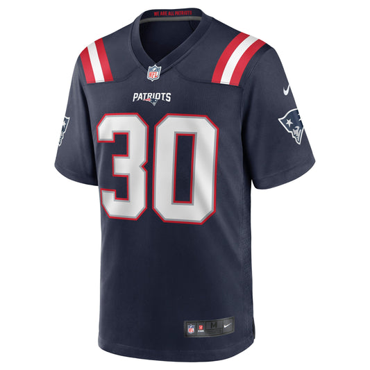Jason McCourty New England Patriots Game Jersey - Navy