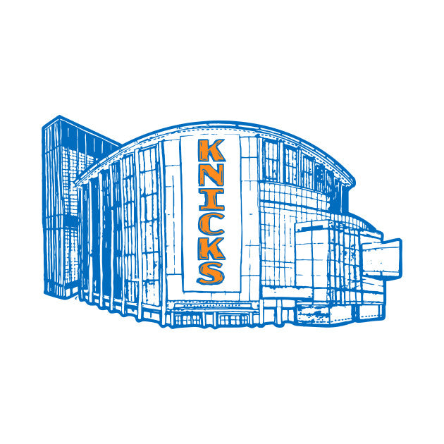 Knicks Msg Front/Back T-Shirt