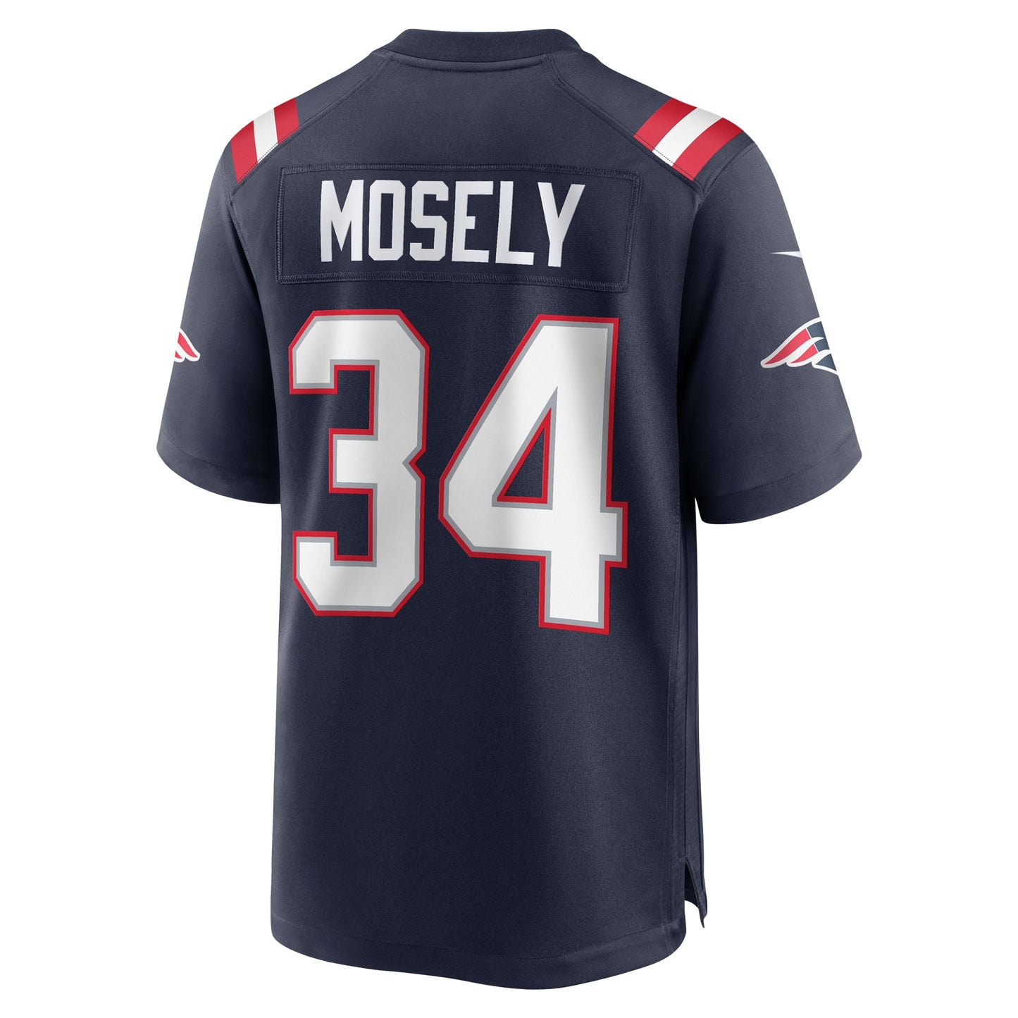 Quandre Mosely New England Patriots Home Game Player Jersey - Navy