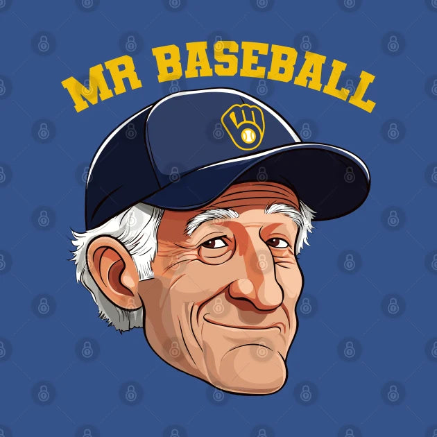 Mr Baseball Bob Uecker Baseball Fan Tribute Hoodie
