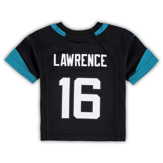 Trevor Lawrence Jacksonville Jaguars Toddler Game Jersey - Black