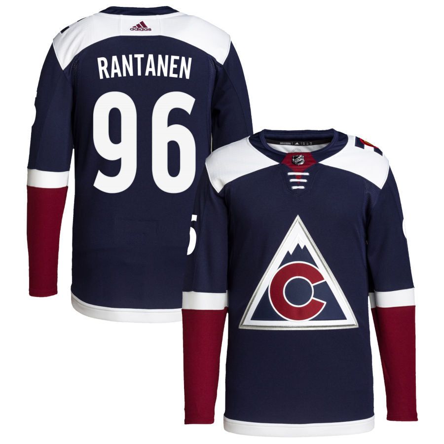 Mikko Rantanen Colorado Avalanche 2018/19 Alternate Primegreen Authentic Pro Jersey - Navy