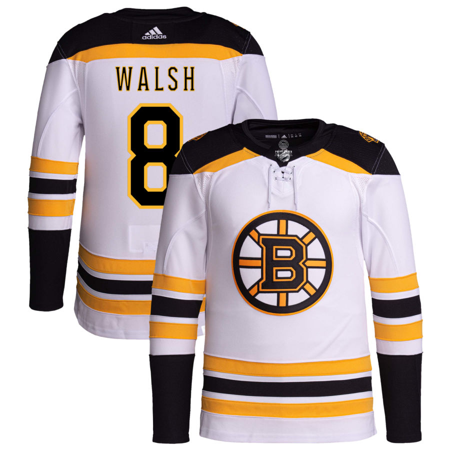 Reilly Walsh Boston Bruins Away Primegreen Authentic Pro Jersey - White