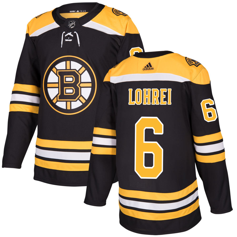 Mason Lohrei Boston Bruins Authentic Jersey - Black