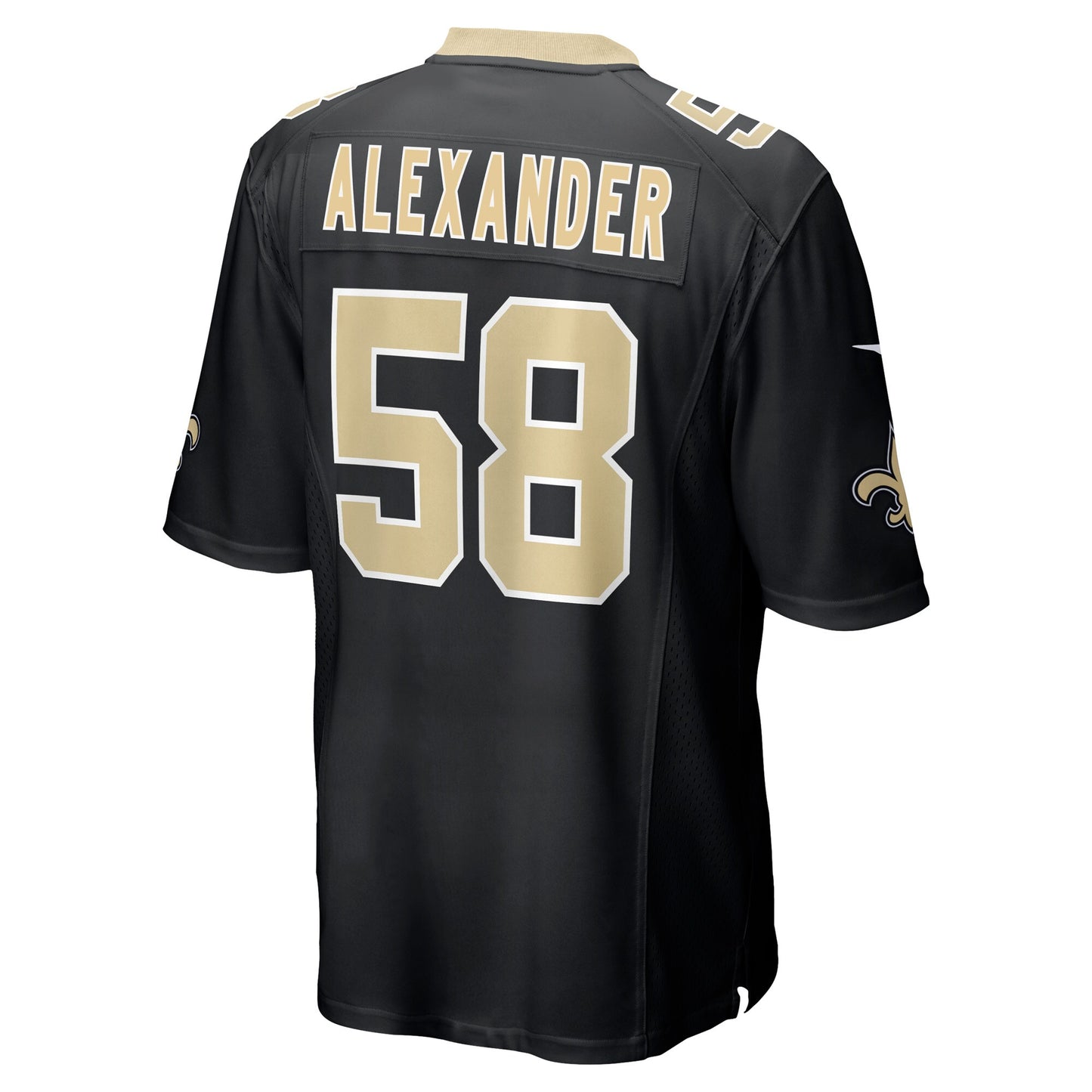 Kwon Alexander New Orleans Saints Game Jersey - Black