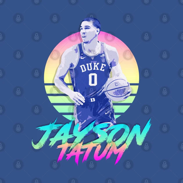 Jayson Tatum Retro Futuristic Aesthetic Hoodie