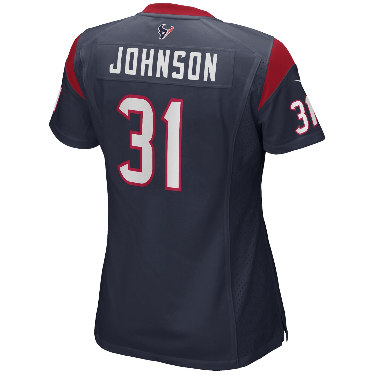 David Johnson Houston Texans Women's Game Player Jersey - Navy