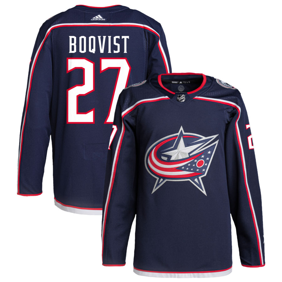 Adam Boqvist Columbus Blue Jackets Home Primegreen Authentic Pro Jersey - Navy