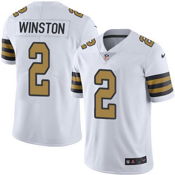 Men's New Orleans Saints Jameis Winston Vapor Jersey - White