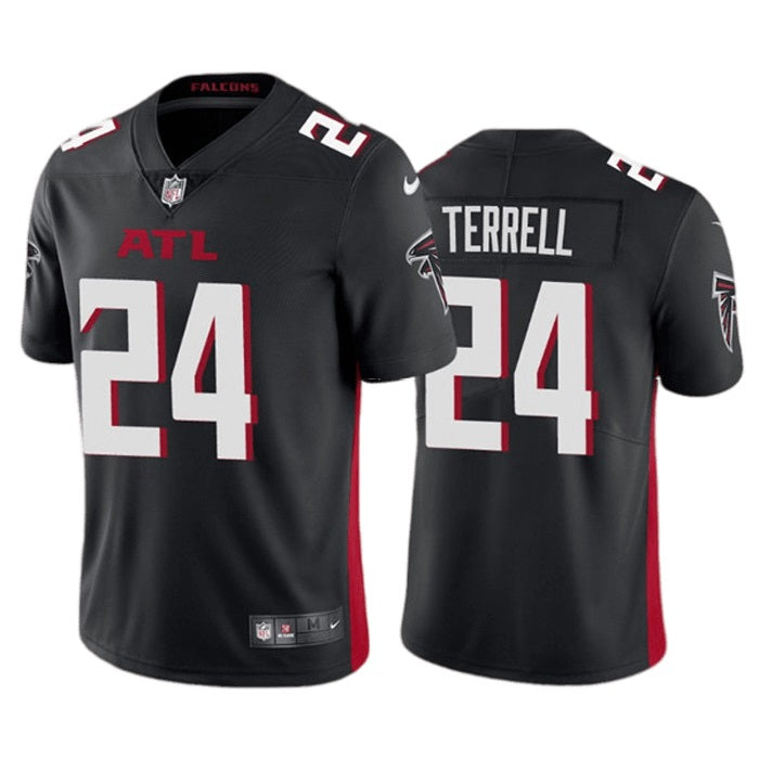 Men's Atlanta Falcons AJ Terrell Vapor Jersey - Black