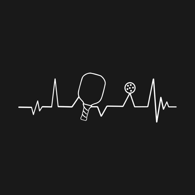 Pickleball Player Lover Ecg/Ekg Hoodie