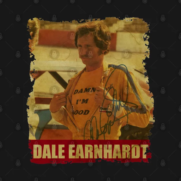 Dale Earnhardt - New Retro Style Hoodie