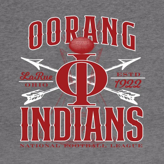 Oorang Indians Football Hoodie