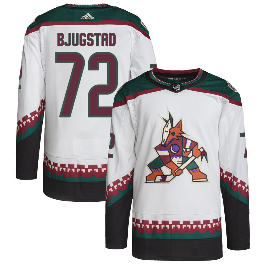 Nick Bjugstad Arizona Coyotes Primegreen Authentic Pro Jersey - White
