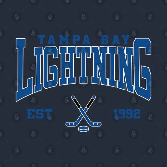 Retro Tampa Bay Hockey Hoodie