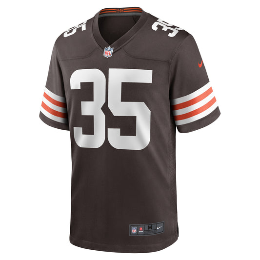Charlie Thomas Cleveland Browns Team Game Jersey - ?Brown