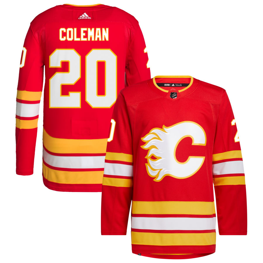 Blake Coleman Calgary Flames 2020/21 Home Primegreen Authentic Pro Jersey - Red