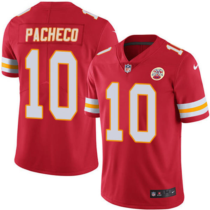 Men's Kansas City Chiefs Isiah Pacheco Vapor Jersey - Red