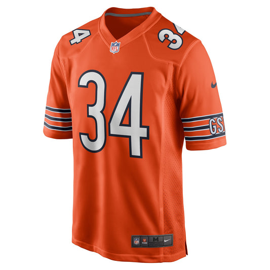 Walter Payton Chicago Bears Retired Player Jersey - Orange