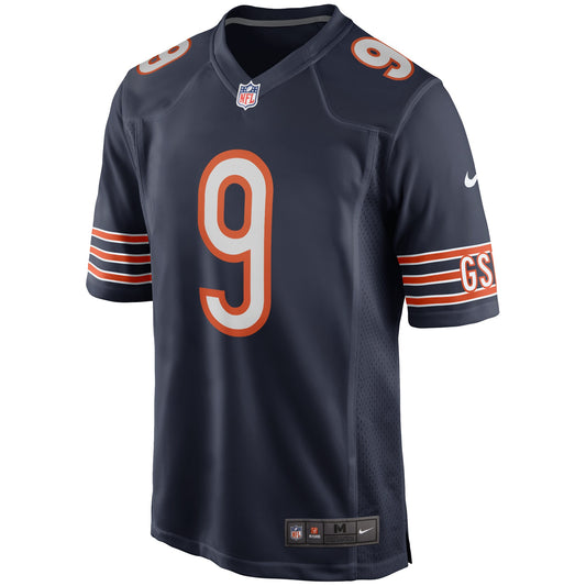 Nick Foles Chicago Bears Game Player Jersey - Navy
