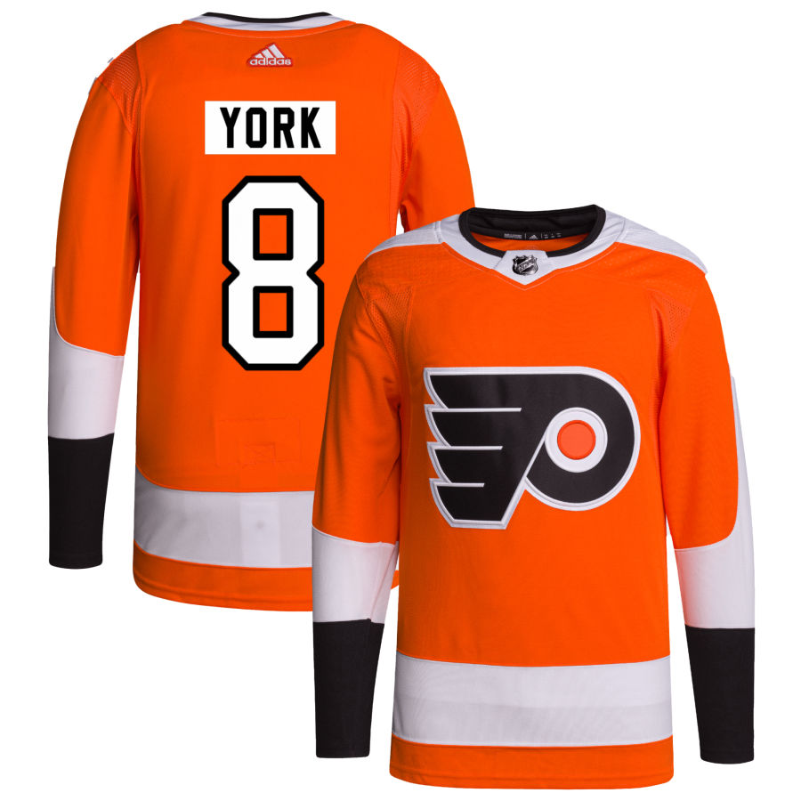 Cam York Philadelphia Flyers Home Primegreen Authentic Pro Jersey - Orange