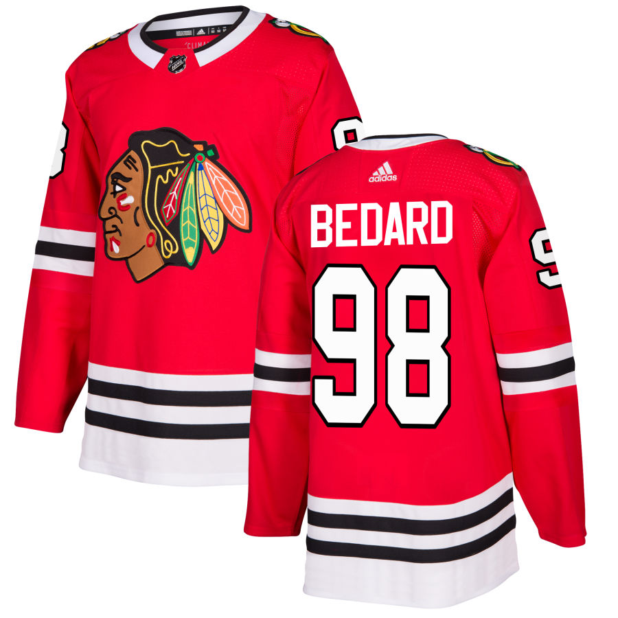 Connor Bedard Chicago Blackhawks Authentic Jersey - Red