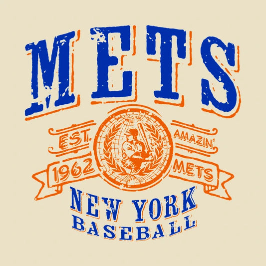 Mets Vintage Baseball T-Shirt