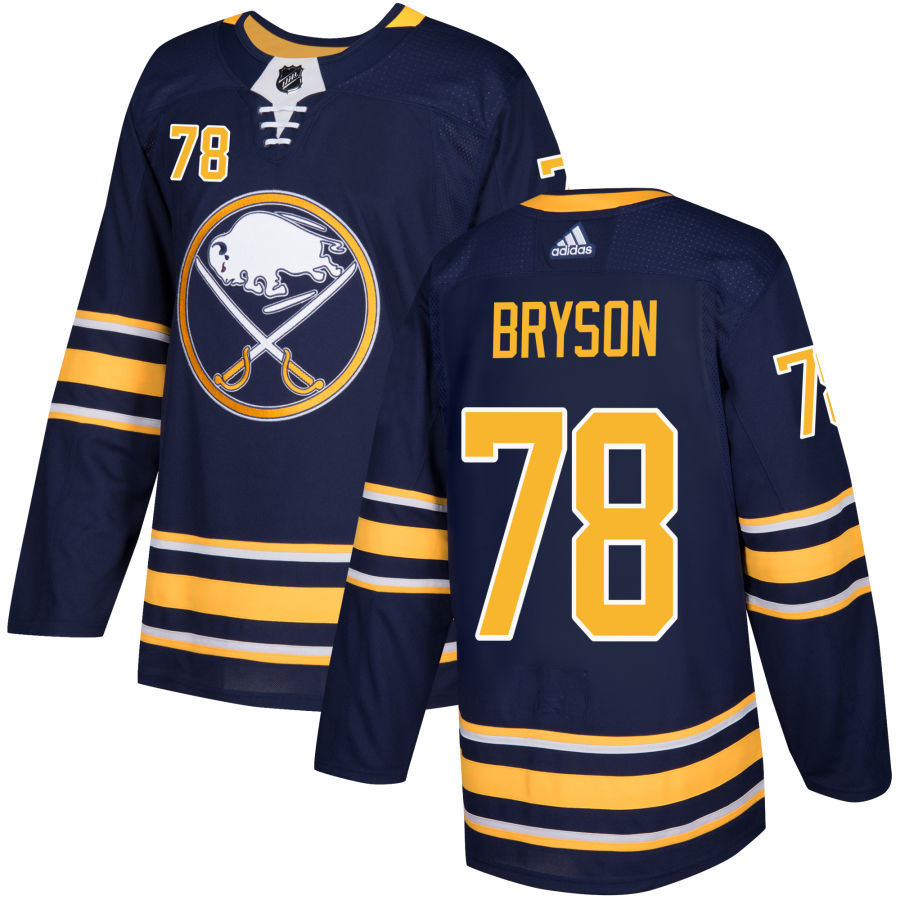 Jacob Bryson Buffalo Sabres Authentic Jersey - Navy