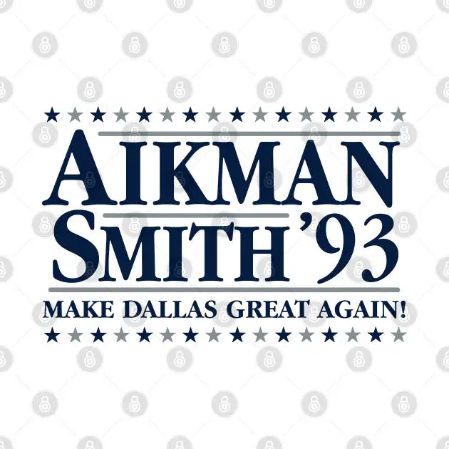 Elect Aikman And Smith '93 T-Shirt