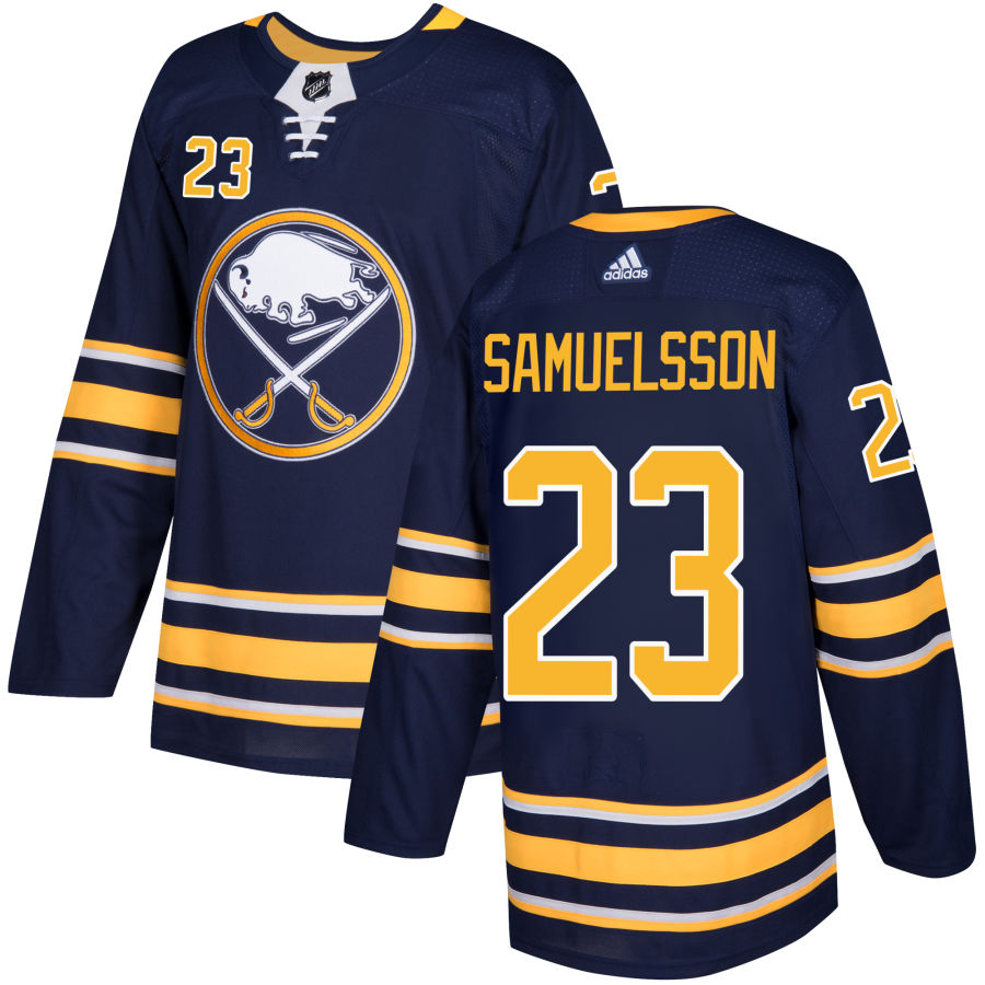 Mattias Samuelsson Buffalo Sabres Authentic Jersey - Navy
