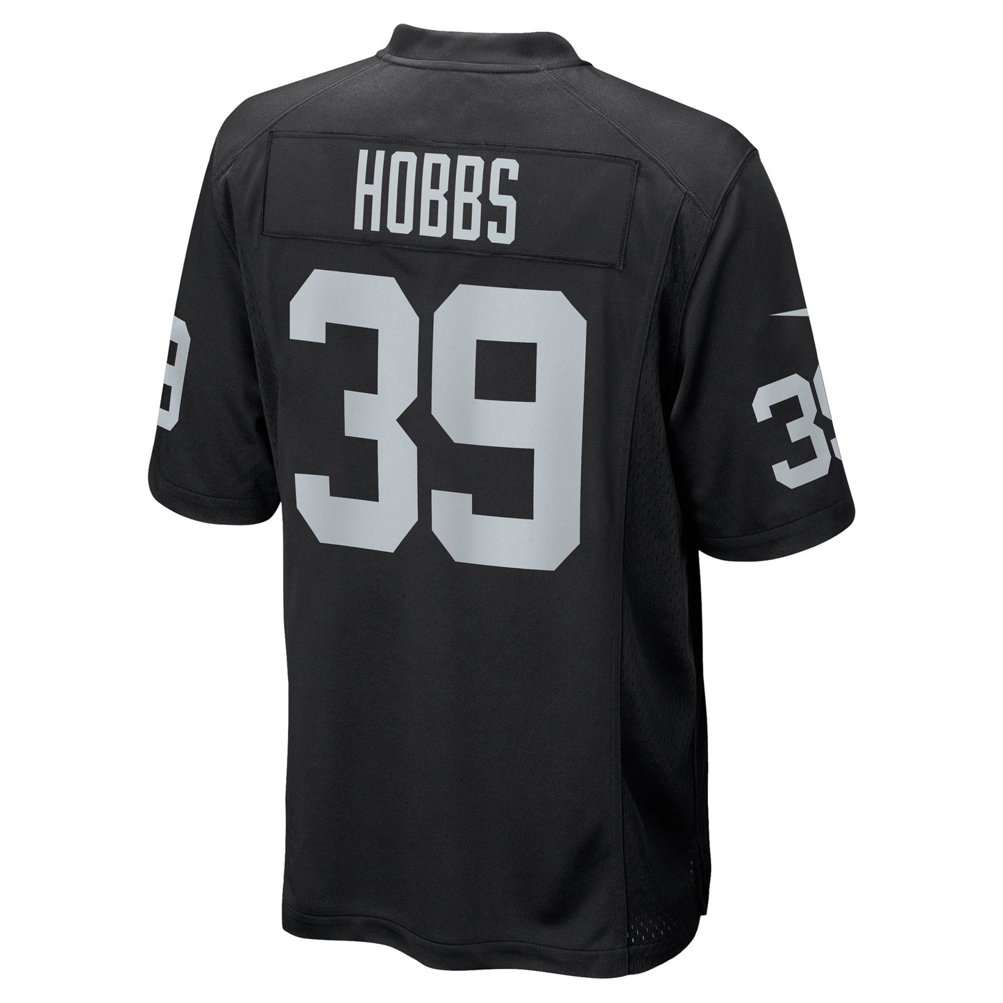 Nate Hobbs Las Vegas Raiders Game Jersey - Black