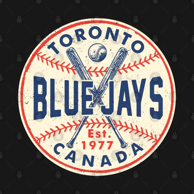 Vintage Canadian Blue Jays 1 By Buck Tee T-Shirt