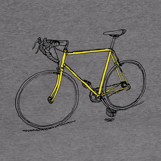 Yellow Bike Hoodie
