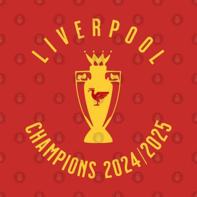 Liverpool Champions 25 Yellow 2 Hoodie