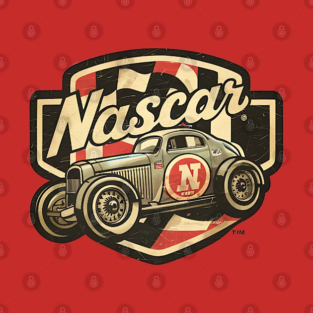 Vintage Nascar Car Hoodie