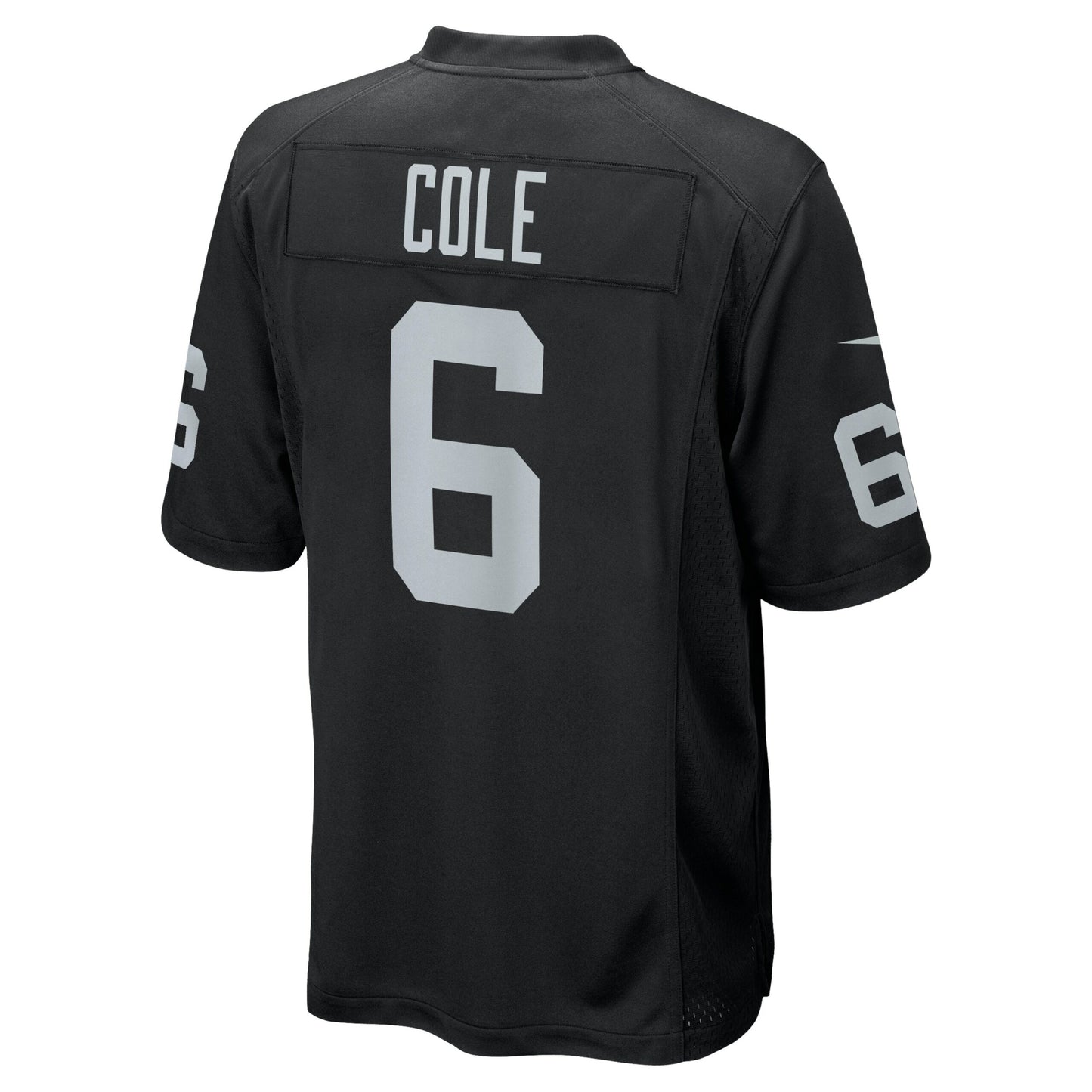 AJ Cole Las Vegas Raiders Game Jersey - Black