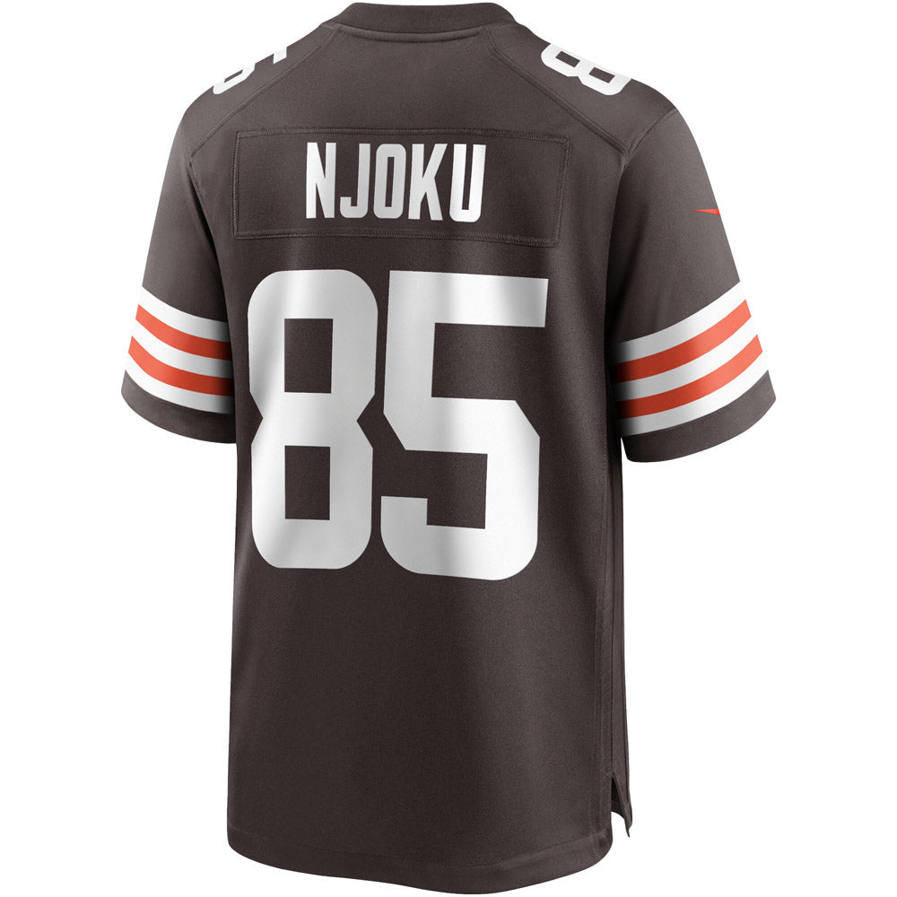 Men's Cleveland Browns David Njoku Game Player Jersey Brown