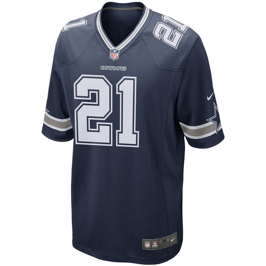 Ezekiel Elliott Dallas Cowboys Game Team Jersey - Navy