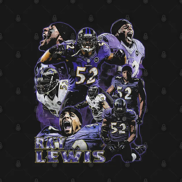 Ray Lewis Retro Vintage T-Shirt