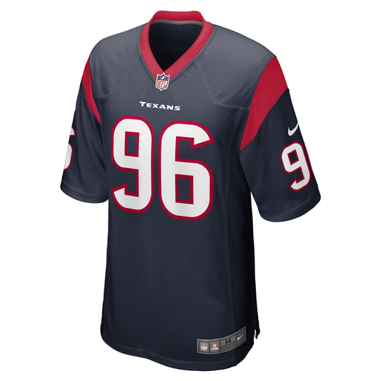 Maliek Collins Houston Texans Game Player Jersey - Navy