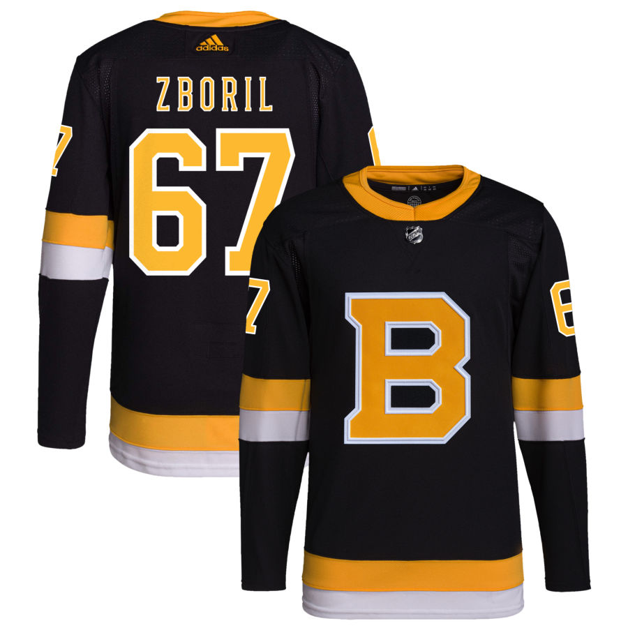 Jakub Zboril Boston Bruins Alternate Primegreen Authentic Pro Jersey - Black