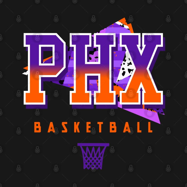 Phoenix Retro Basketball Hoodie
