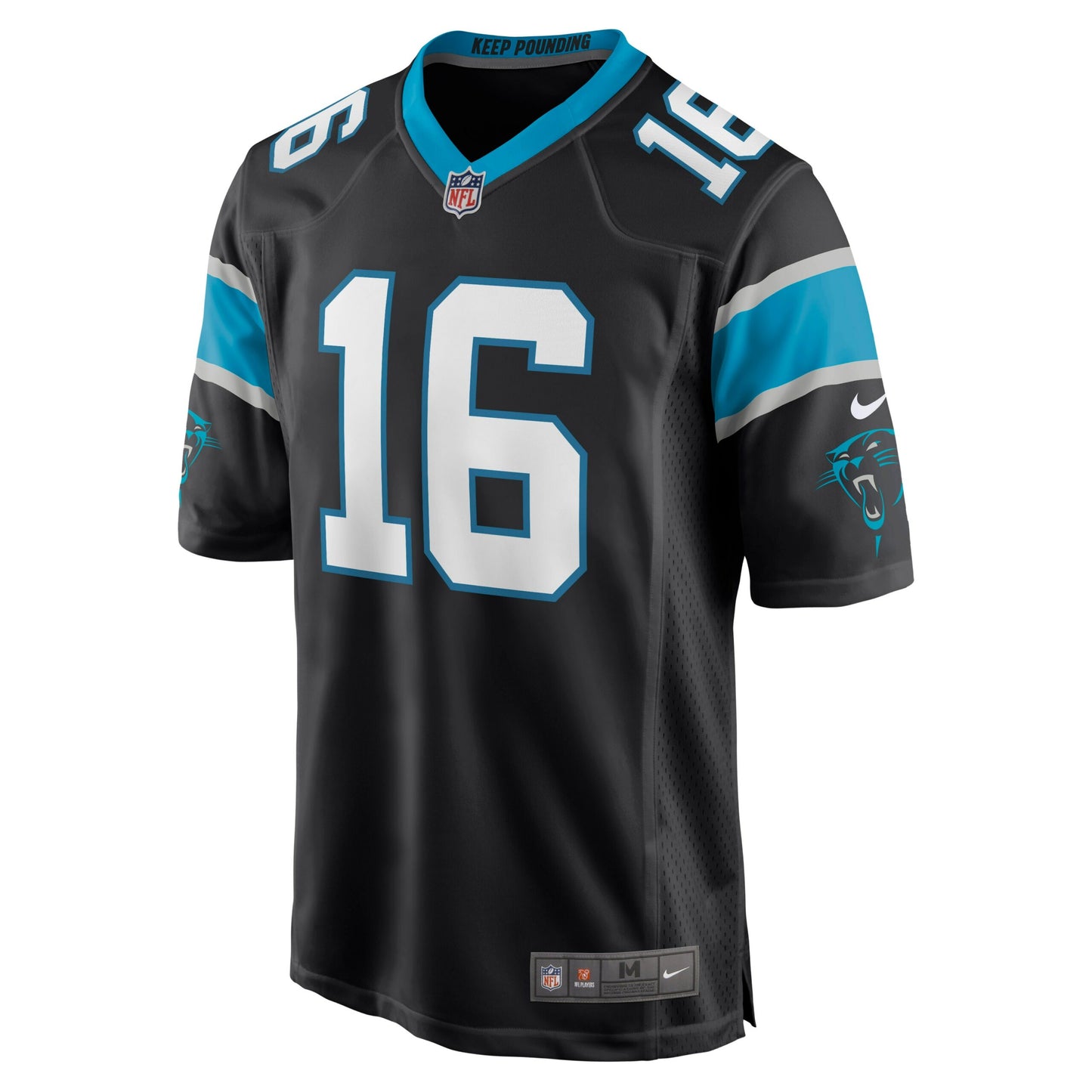 Brandon Zylstra Carolina Panthers Game Jersey - Black