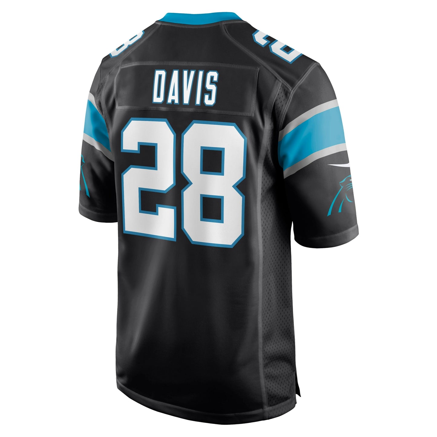 Mike Davis Carolina Panthers Game Jersey - Black