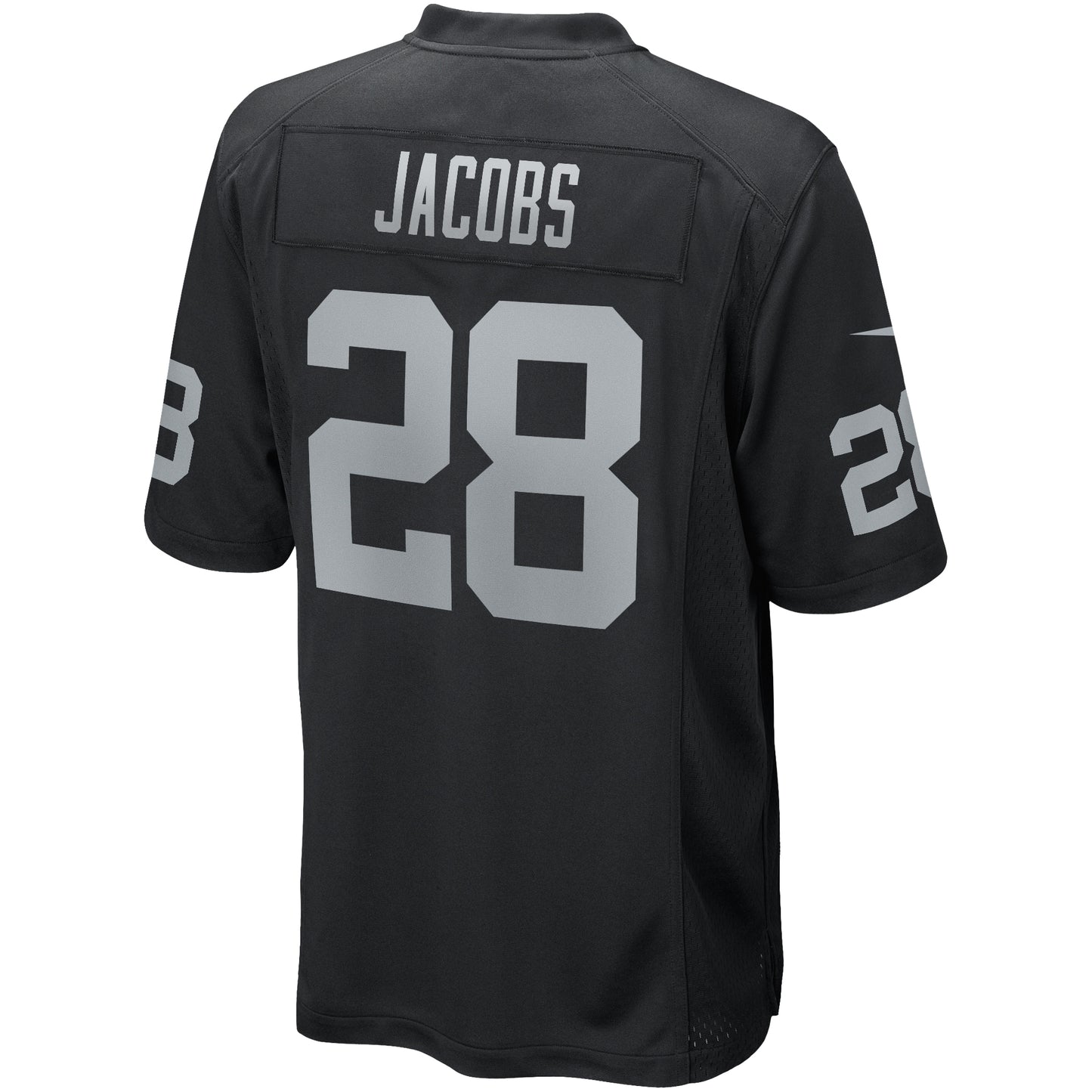 Josh Jacobs Las Vegas Raiders Game Player Jersey - Black