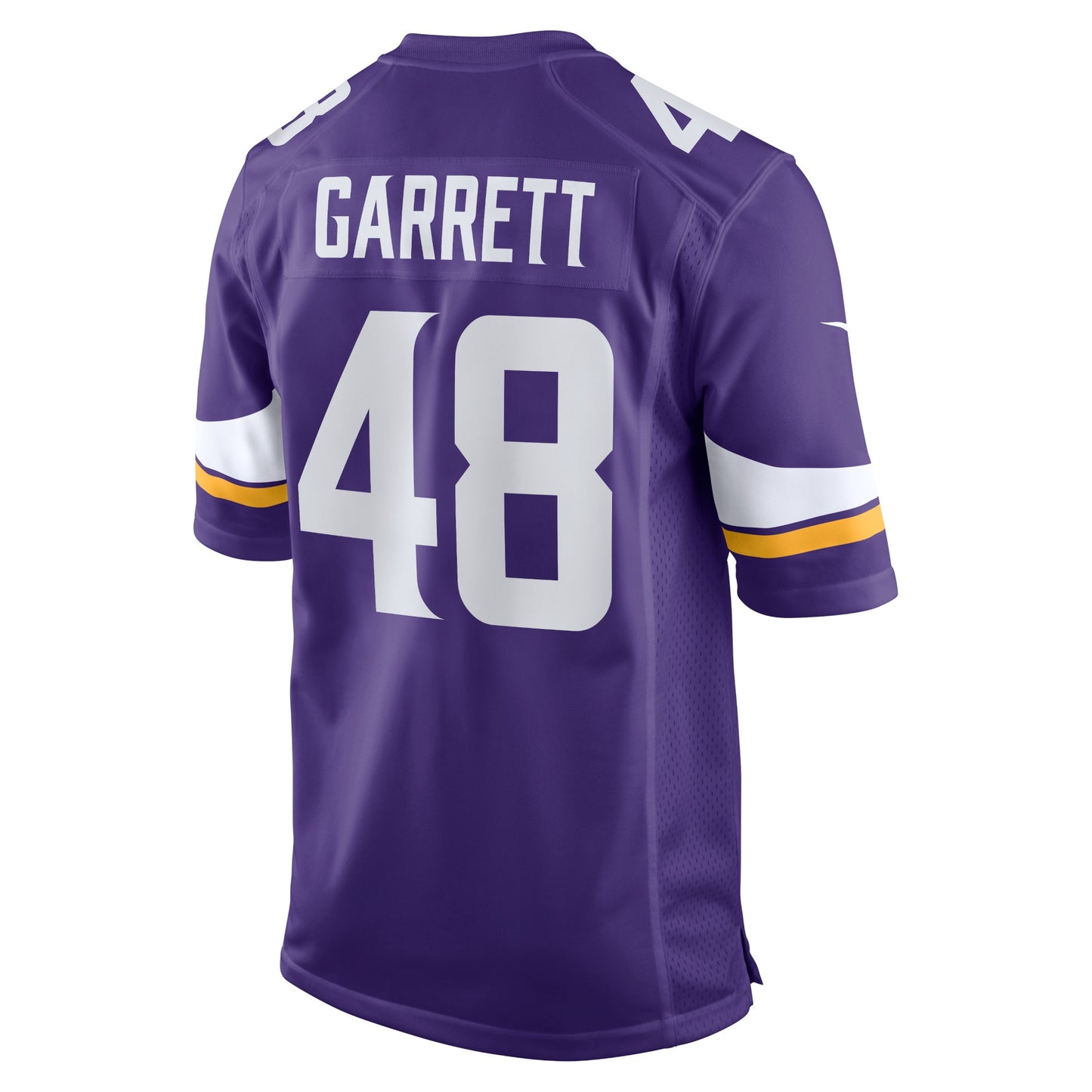 Chris Garrett Minnesota Vikings Home Game Player Jersey - Purple