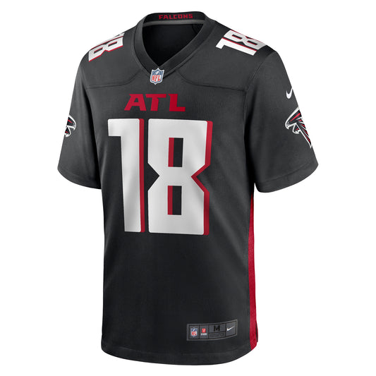 Mack Hollins Atlanta Falcons Game Player Jersey - Black