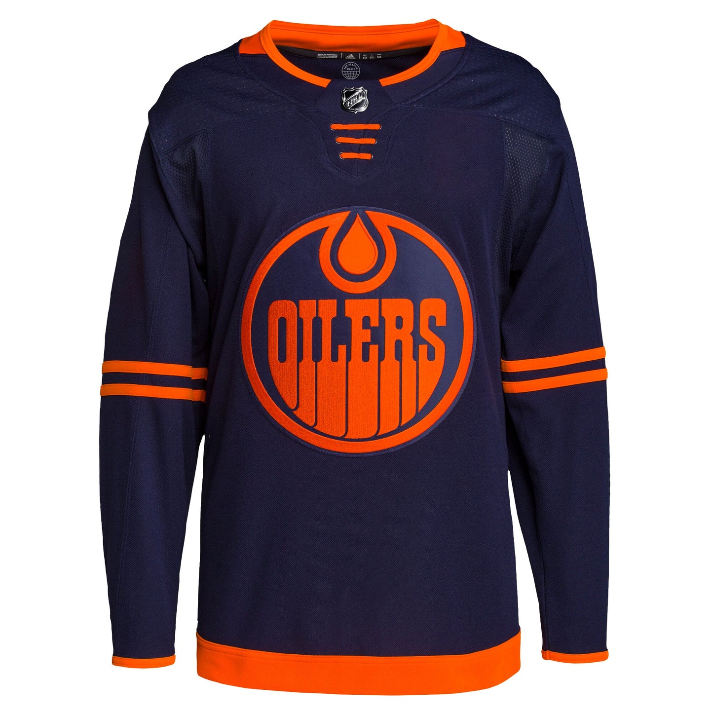 Edmonton Oilers Alternate Primegreen Authentic Pro Blank Jersey - Navy