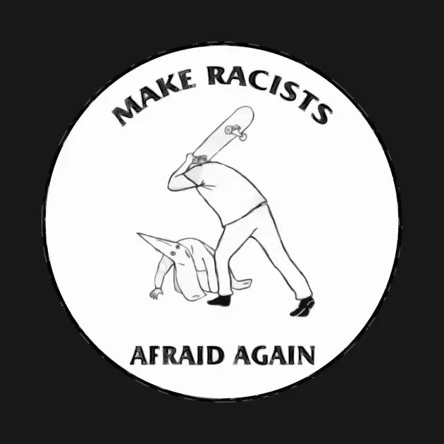 Make Racists Afraid Again Hoodie